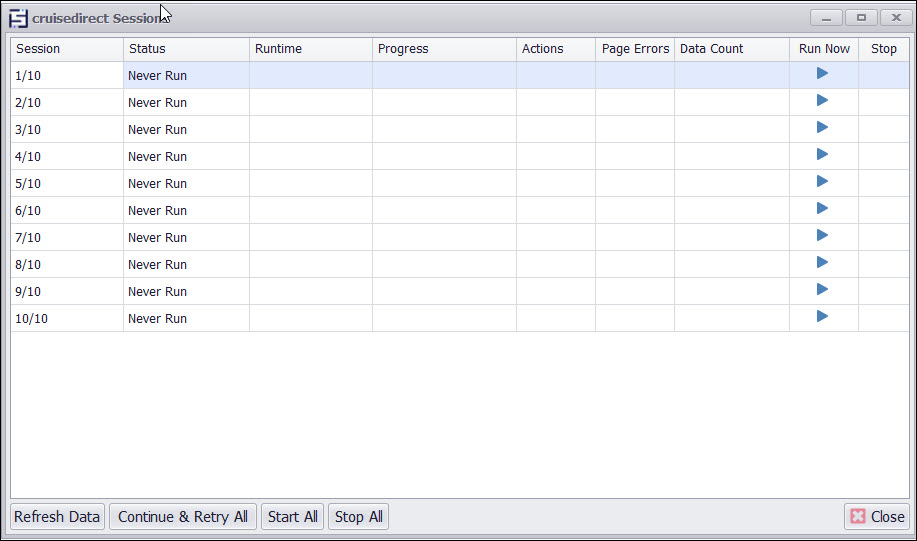 Performance Sessions